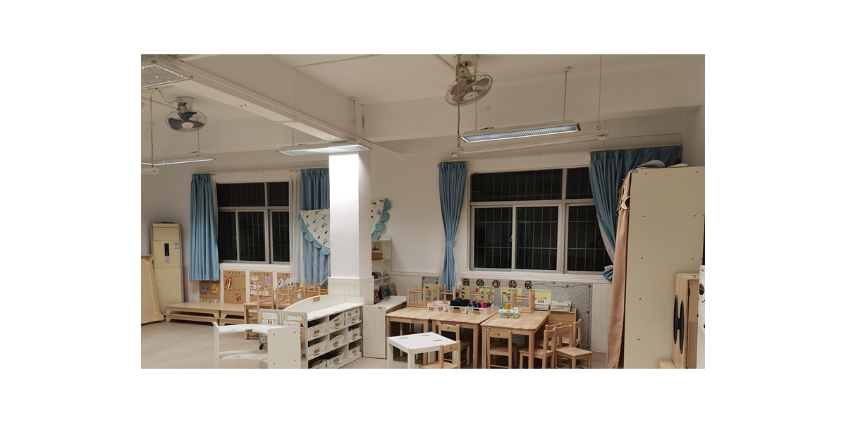 案例｜教室照明改造走進(jìn)<i style='color:red'>深圳</i>光明木墩幼兒園，呵護(hù)視力從小做起